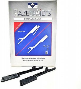 תער חד פעמי למספרה 100 יח’ RAZOR AID'S תער חד פעמי למספרה 100 יח’ RAZOR AID'S