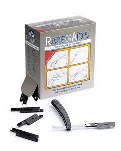 תערים חד פעמיים 200 יחידות RAZOR AID'S תערים חד פעמיים 200 יחידות RAZOR AID'S