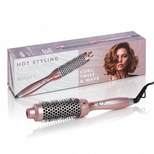 מברשת שיער חשמלית - HotStyler | 1.5" Ionic Styling Brush זהב ורוד מברשת שיער חשמלית - HotStyler | 1.5" Ionic Styling Brush זהב ורוד
