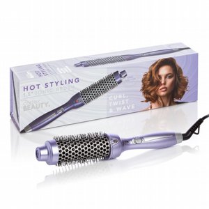 מברשת שיער חשמלית - HotStyler | 1.5" Ionic Styling Brush צבע סגול מברשת שיער חשמלית - HotStyler | 1.5" Ionic Styling Brush צבע סגול