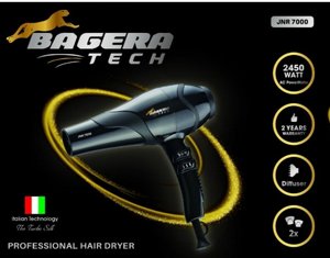מייבש שיער 2450W BAGERA TECH דגם JNR7000 מייבש שיער 2450W BAGERA TECH דגם JNR7000