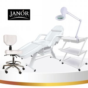 חדר קוסמטיקה טיפולים JANOR בצבע לבן חדר קוסמטיקה טיפולים JANOR בצבע לבן