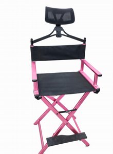 כיסא איפור מתקפל בצבע ורוד PINK כיסא איפור מתקפל בצבע ורוד PINK