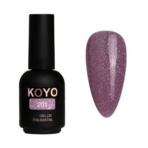 לק ג’ל KOYO גוון 201 לק ג’ל KOYO גוון 201