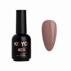 לק ג’ל KOYO גוון 186 לק ג’ל KOYO גוון 186