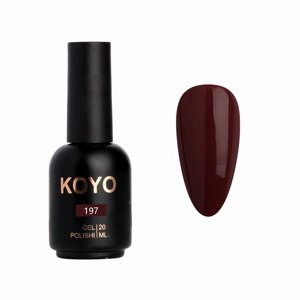 לק ג’ל KOYO גוון 197 לק ג’ל KOYO גוון 197